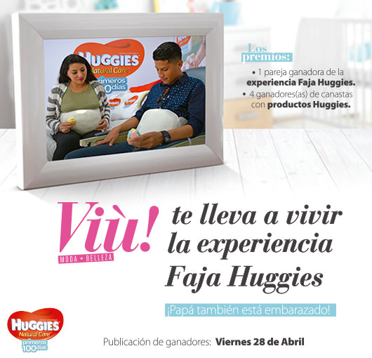 Viú te lleva a vivir la experiencia Faja Huggies