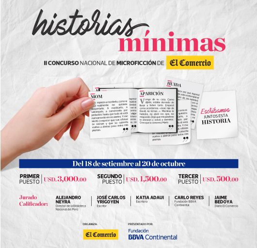 Historias mínimas: II Concurso Nacional de Microficción